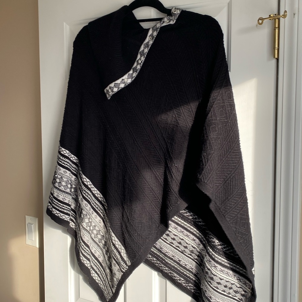 White House Black Market size small cape sweater.